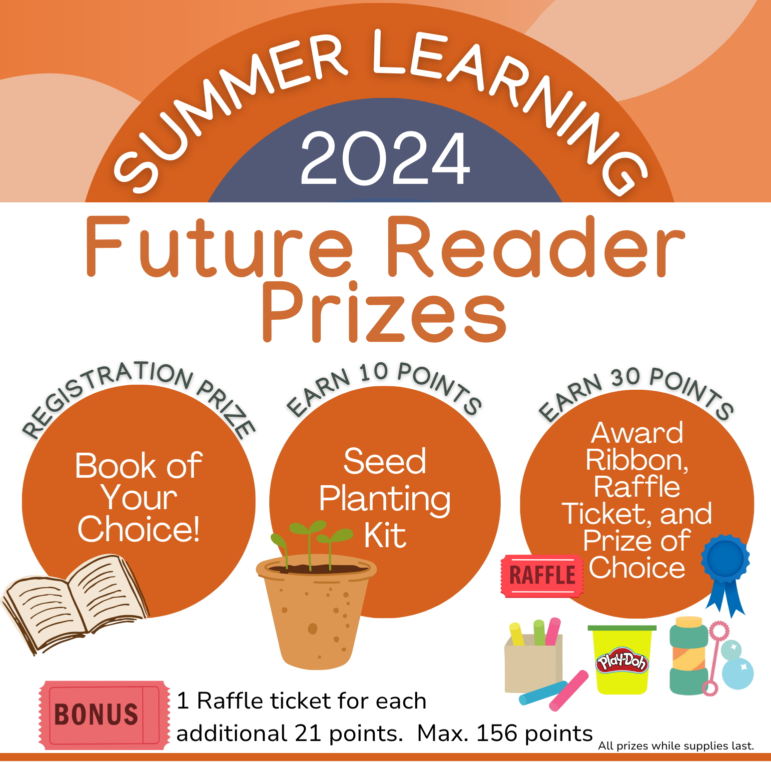 Pre-Reader Summer Reading Prizes