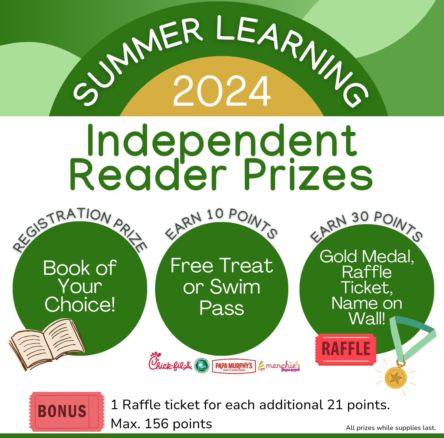 Independent Reader Summer Reading Prizes